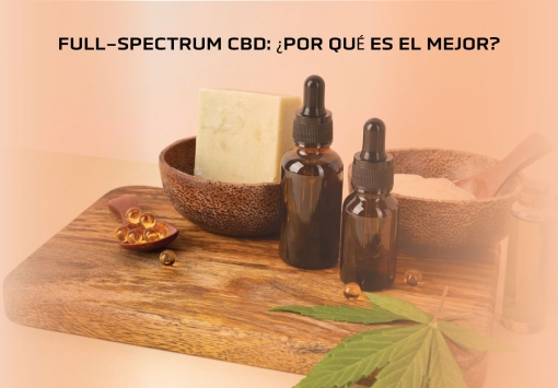 FULL-SPECTRUM CBD: ¿POR QUÉ ES EL MEJOR?