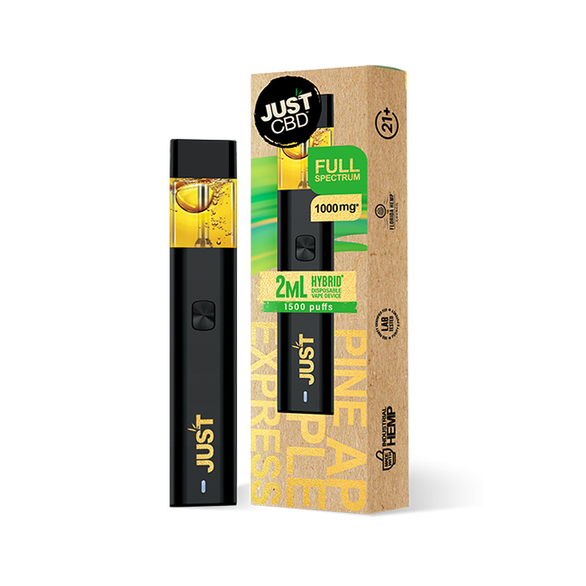 CBD VAPES / CBD Disposable Pineapple Express Hybrid1000 mg