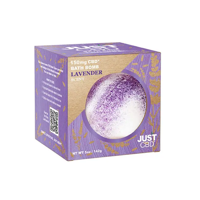 Jabón para ducha aroma Lavanda / CBD Lavander Bath Bomb150 mg