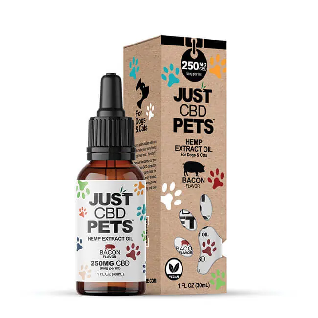 Aceite de CBD para Perros Tocino / CBD Oil For Dogs Bacon250 mg