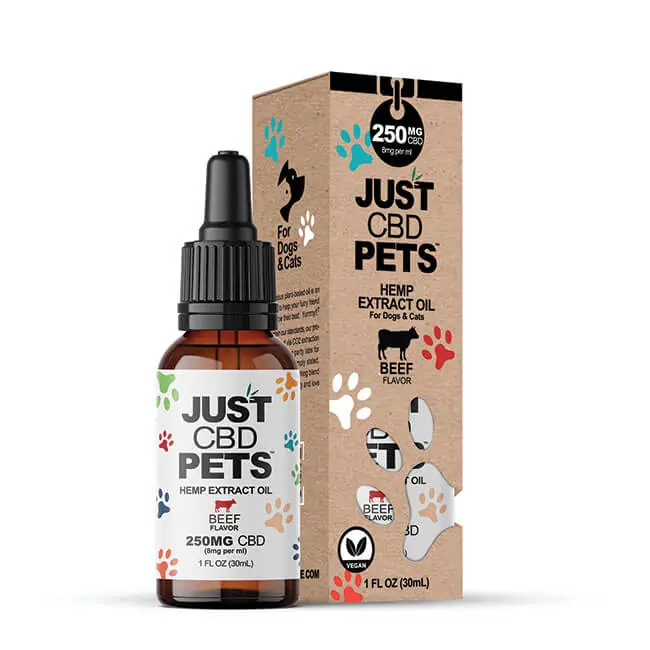 Aceite de CBD para Perros Carne de Res / CBD Oil For Dogs Beef250 mg