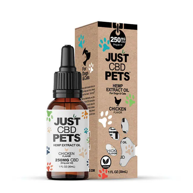 Aceite de CBD para Perros Pollo / CBD Oil For Dogs Chicken250 mg